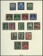 Delcampe - SAMMLUNGEN O, Gestempelte Sammlung Dt. Reich Von 1933-45 Mit Guten Mittleren Ausgaben Und Blocks Im Lindner-Album, Feins - Usados