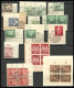 SAMMLUNGEN BrfStk,o , 1937-44, Sammlung Von 63 Verschiedenen Gestempelten Bogenecken (einige Auch Als Eckrandviererblock - Otros & Sin Clasificación