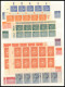 LOTS , Lagerbuch Inflation, Meist Ab 1921, Incl. Dienstmarken, Fast Nur Postfrisch, Teils In Einheiten (meist 10er-Randb - Otros & Sin Clasificación