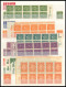 Delcampe - LOTS , Lagerbuch Inflation, Meist Ab 1921, Incl. Dienstmarken, Fast Nur Postfrisch, Teils In Einheiten (meist 10er-Randb - Autres & Non Classés