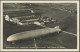 ZEPPELINPOST 35d BRIEF, 1929, 1. Schweizfahrt, Abwurf Zürich, Prachtkarte - Correo Aéreo & Zeppelin