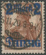 FREIE STADT DANZIG 43II O, 1920, 2 M. Auf 35 Pf., Lilagrauer Netzunterdruck, Spitzen Nach Unten, Pracht, Fotobefund Grub - Autres & Non Classés