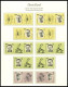 ZUSAMMENDRUCKE , Postfrische Sammlung Zusammendrucke DDR Von 1959-90 In 3 Borek Falzlosalben Mit Guten Mittleren Ausgabe - Se-Tenant