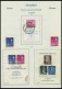 SAMMLUNGEN O, Gestempelter Sammlungsteil DDR Von 1949-55, Bis Auf Block 7,8/9 Und 13 Sowie Mi.Nr. 327-41 Komplett, Feins - Verzamelingen