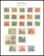 SAMMLUNGEN O, 1948-60, Bis Auf 1-5 M Schwarzaufdruck Und Bl. 1 Komplette Gestempelte Sammlung, Meist Prachterhaltung - Andere & Zonder Classificatie