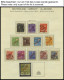 SAMMLUNGEN O, Gestempelte Sammlung Berlin Von 1948-87 Im Schaubek Falzlosalbum, Bis Auf 2-5 M. Schwarzaufdruck, 2 M. Rot - Verzamelingen