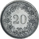 Monnaie, Suisse, 20 Rappen, 1969, Bern, SPL, Cupro-nickel, KM:29a - Autres & Non Classés