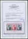 AMERIK. U. BRITISCHE ZONE Bl. 1b , 1949, Block Exportmesse, 30 Pf. In Dunkelgrünlichblau, Falzrest, Pracht, Fotoattest H - Otros & Sin Clasificación