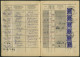 BUNDESREPUBLIK 129 BRIEF, 1953/4, Annahmebuch (Land), Zustellbezirk Nr. 2 In Hofkirchen, 32 Seiten Komplett, Die Gebühr  - Briefe U. Dokumente