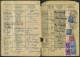 Delcampe - BUNDESREPUBLIK 129 BRIEF, 1953/4, Annahmebuch (Land), Zustellbezirk Nr. 2 In Hofkirchen, 32 Seiten Komplett, Die Gebühr  - Covers & Documents