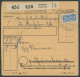 BUNDESREPUBLIK 133II BRIEF, 1951, 40 Pf. Posthorn Mit Abart Kurzer Schräger Strich In Markenfarbe Oben Im Rechten Marken - Cartas & Documentos