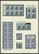 Delcampe - BUNDESREPUBLIK 694-703 Paar , 1971, Unfallverhütung In Waagerechten Paaren (9x), Pracht, Mi. 630.- - Nuevos