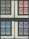 BELGIEN 407-14 VB , 1935, Tuberkulose In Unteren Eckrandviererblocks, Postfrisch, Pracht, Mi. 88.- - Sonstige & Ohne Zuordnung