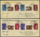 BELGIEN 781-89I,II BRIEF, 18.5.1947, COMMEMORATIVE FLIGHT, Brüssel-New York, 3 Verschiedene Flugpostbelege, Pracht, Müll - Andere & Zonder Classificatie