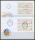 FINNLAND A 1-40 O, BRIEF, Automatenmarken: 1982-2003, Sammlungsteil Meist Verschiedener Gestempelter Automatenmarken Mit - Used Stamps