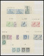 SAMMLUNGEN , Postfrische Teilsammlung Frankreich Von 1945-60 Mit Mittleren Ausgaben, U.a. Mi.Nr. 782, 1120, 1132-34, Pra - Sammlungen