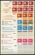 ZUSAMMENDRUCKE MH , 1967-73, 14 Verschiedene Markenheftchen, MH 15 Endwert Senkrechter Bug Sonst Pracht - Markenheftchen Und Rollen