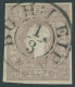 ÖSTERREICH BIS 1867 17 O, 1858, 1.05 Kr. Dunkellila, K2 BÖEH:LEIPA (Müller Nr. 268e), Pracht, Fotobefund Dr. Ferchenbaue - Andere & Zonder Classificatie