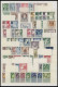 SAMMLUNGEN , Postfrische Teilsammlung Österreich Von 1945-60 Mit Vielen Besseren Ausgaben, Ab 1948 Recht Komplett, U.a.  - Collections