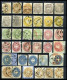 LOTS O,BrfStk , 1858-1884, Schöne Partie Von 112 Werten, Dabei Farbnuancen, Gute Stempel (auch Farbige) Etc., Fast Nur P - Verzamelingen