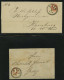 LOTS 19-22 BRIEF, 1860, 11 Briefe Franz Joseph, Meist Pracht - Colecciones