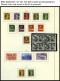 SAMMLUNGEN O, , Meist Gestempelte Sammlung Schweiz Von 1850-1969 Mit Mittleren Ausgaben, Anfangs Schwach Vertreten, Fein - Sammlungen
