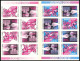 ASERBEIDSCHAN 543/4PU , 2003, Europa, 6 Verschiedene Phasendruck-Probedrucke Als Achterblocks, Kehrdruckförmig Angeordne - Azerbaïjan