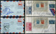 SAMMUNGEN, LOTS 1933-49, Sammlung Von 380 Belegen, Fast Nur FDC`s In 4 Großformatigen Alten Compact Cover Alben, Meist I - Collections