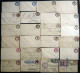 GANZSACHEN U 348-351 BRIEF, 1893, 1 - 10 C. Columbus And Liberty, Sammlung Von 54 Umschlägen, Gebraucht Und Ungebraucht, - Other & Unclassified
