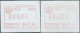 SOUTH AFRICA-AFRIQUE DU SUD-SUD AFRICA,JOHANNESBURG 1986-1987 TWO Frame Label Stamp(RSA)SIMPLE CARD,MNH - Ungebraucht