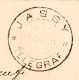 IASI : "AMINTIRI DIN JASSY" - CARTE POSTALA CIRCULATA La BERLAD La 16/3 Martie 1901 Cu STAMPILA JASSY / TELEGRAF (am345) - Postmark Collection