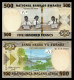 Rwanda 500 Francs, Rope Bridge In National Park / Students And Lap Tops UNC 2019 - Ruanda