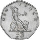 Monnaie, Grande-Bretagne, Elizabeth II, 50 New Pence, 1969, SUP, Cupro-nickel - 50 Pence