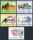 Hungary 1991 MiNr. 4136 - 4140 Ungarn ZOO, Birds, Mammals, Flowers 5v MNH**  4.40 € - Gorilles