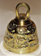 ANCIENNE CLOCHE EN BRONZE DORE LES SAINTS Lucas Marcus Matheus Joannes TBE PROPR - Bells