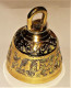 ANCIENNE CLOCHE EN BRONZE DORE LES SAINTS Lucas Marcus Matheus Joannes TBE PROPR - Bells