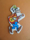 No Autocollant -, Vieux Magnet Disney Chien Dingo Donald - Qui Joue De La Guitare - Characters