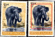 INDIAN ELEPHANT- 30np-WATERMARKED- INDIA 1963- COLOR VARIETY -MNH-IE-92 - Variétés Et Curiosités