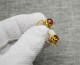 Beautiful Vintage Earrings With Gemstone - Oorringen