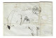 ITALY ITALIA - 1856 PIROSCAFI STAMPLESS LETTER TO FRANCE - VICENZA TO LYON - VIA DEGLI STATI SARDI CACHET - Unclassified