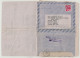 Indien Inland Letter 1980 35p Paisa EF Family Planning. 1988 Von Delhi Nach Bombay, 2 Scans - Covers & Documents