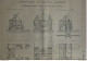 1899 APPONTEMENT DE PAUILLAC ( GIRONDE ) ECHAFAUDAGE FLOTTANT POUR L'ECHOUAGE DES CAISSONS - Obras Públicas