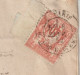 1882 - YVERT 70 AVEC BORD ! SAGE N/B / ENVELOPPE RECOMMANDEE De PARIS => MEAUX - 1876-1878 Sage (Type I)