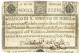 92 SCUDI CEDOLA BANCO DI SANTO SPIRITO DI ROMA 07/01/1786 MB/BB - Otros & Sin Clasificación