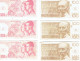 Petit Porte-monnaie Avec Reproductions De Billets De Banque Belges (50 F Et 100 F) Et Pièces De Monnaie En Plastique - Non Classés