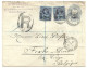 GREAT BRITAIN UNITED KINGDOM ENGLAND - BRITISH LEVANT - POST OFFICE IN CONSTANTINOPLE TURKEY - 1896 REG COVER TO BELGIUM - Brits-Levant