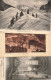 LOTS DE 3 CARTES POSTALES ANCIENNES  - Traversée De La Mer De Glace - Les Forts - Intérieur De L'église St Fiacre - 5 - 99 Postcards