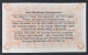 Billet 10 Pf LAGERGELD MONNAIE DE CAMP PRISONNIER DE GUERRE Kriegsgefangenenlager MINDEN 1917 - Altri & Non Classificati