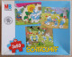 PUZZLE MB 2006 SCHTROUMPFS Avec Boîte  3 X 50 Pièces 2 Complet 1 Incomplet Schtroumpf - Puzzles