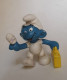 FIGURINE SCHTROUMPF - SMURF - PIFUTOS  - Publicitaire Pour ASB (3) - Smurfs